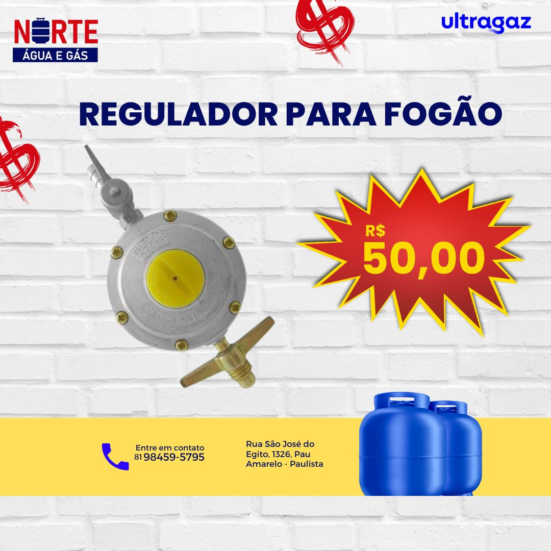 Regulador pra fogão
