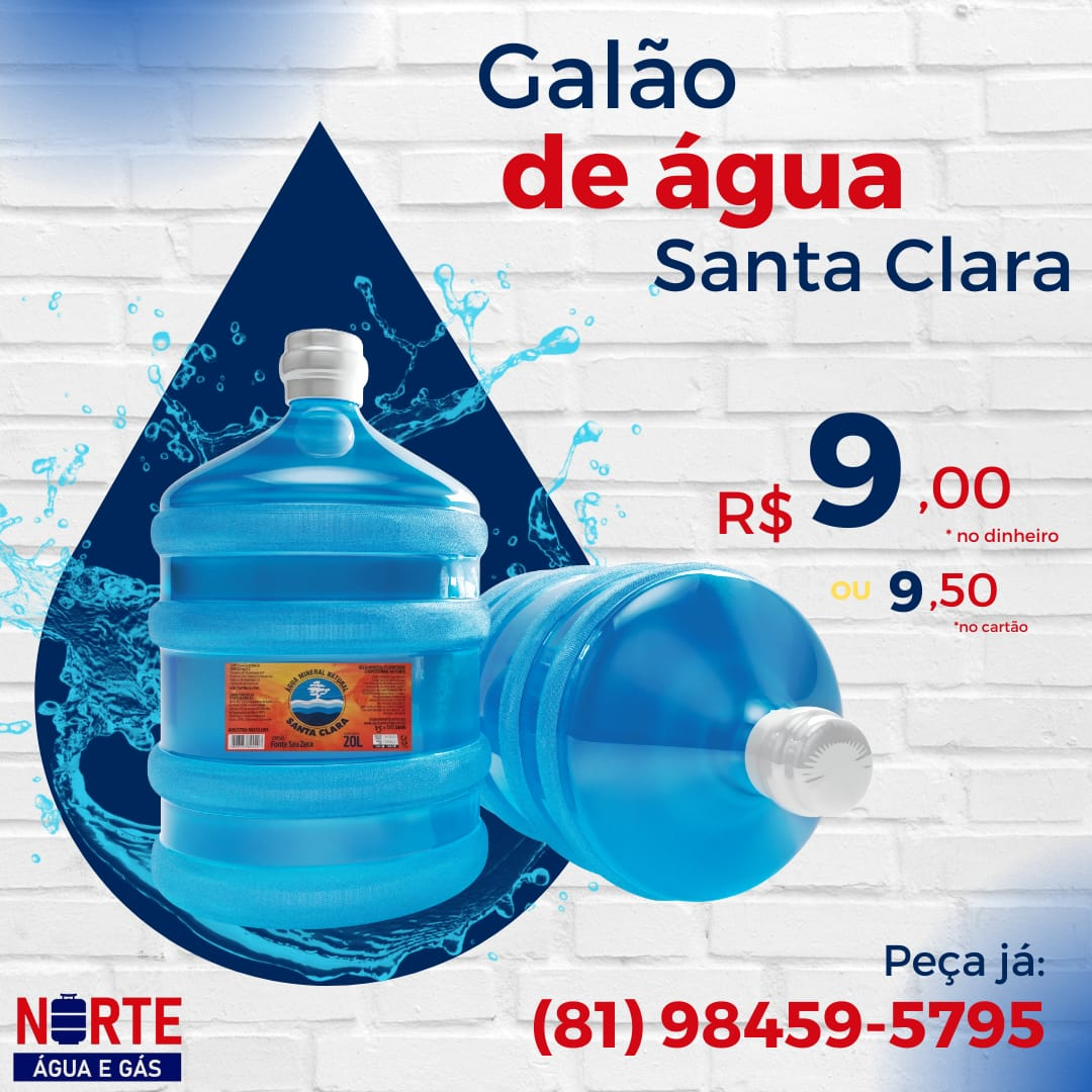 Galão 20L Santa Clara